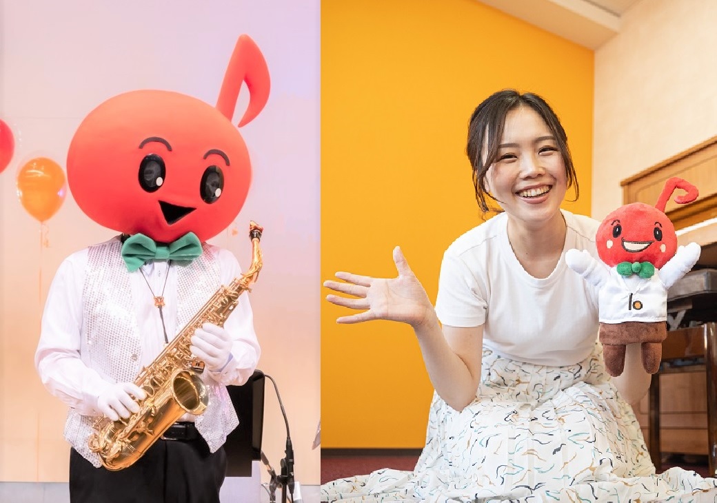 ミュージくんと歌のお姉さん