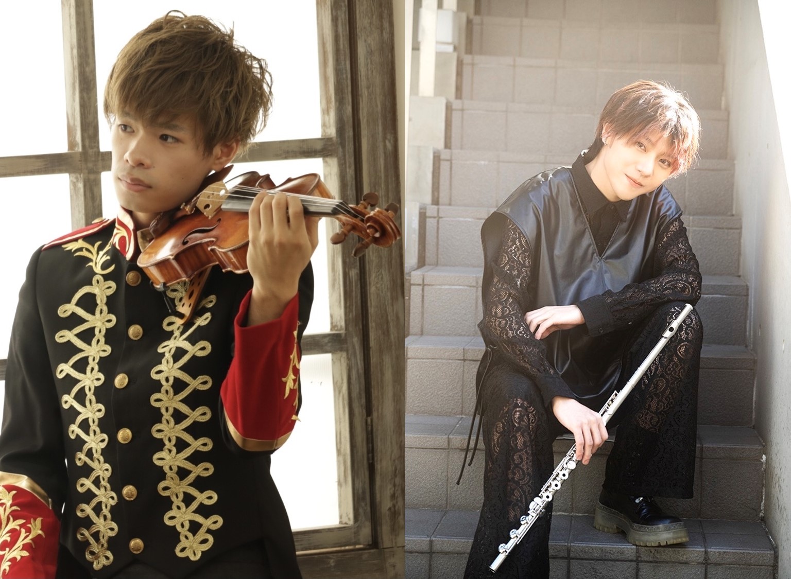 フルート王子とバイオリン王子が奏でるキッズコンサート
